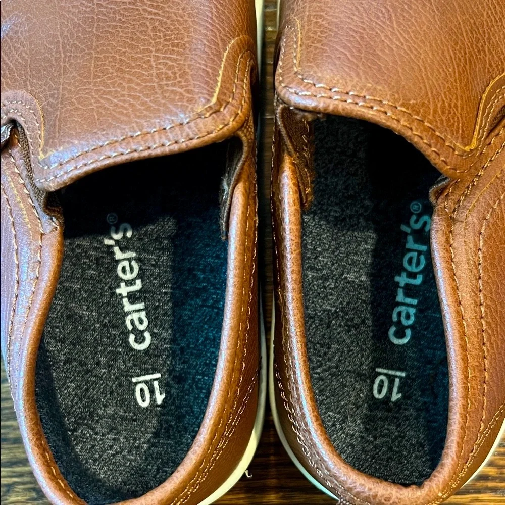 Carter's Brown Kids Moccasins